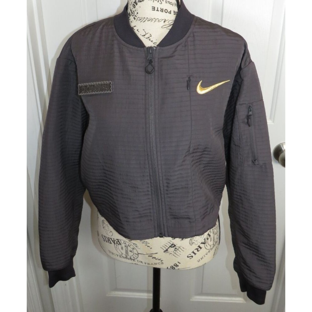 Nike Maria Sharapova x La Cortez Bomber Jacket Womens Size Small Crop CQ7649-082